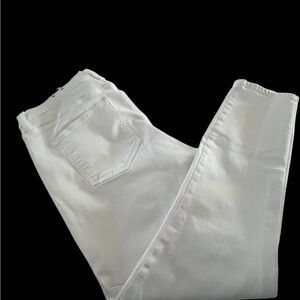 GAP Women's Crisp White Skinny Jeans